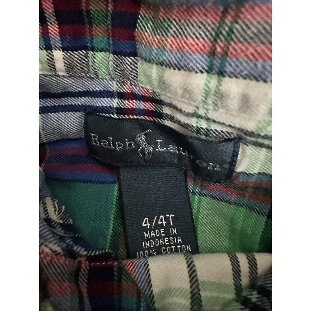 Ralph Lauren Plaid Button Up Shirt